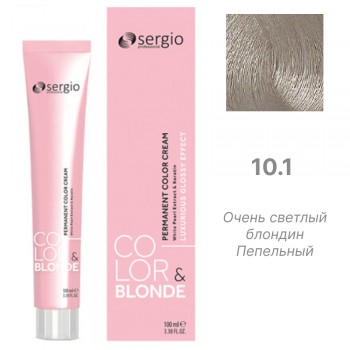 Крем-краска Color&Blonde 10.1 - очень светлый блондин пепельный (100 мл)